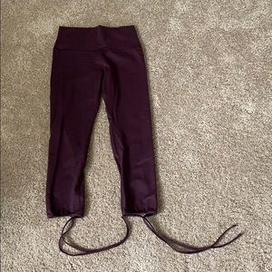 Aerie Move Lace Up Leggings